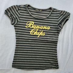 バナナチップス BANANA CHIPS 半袖Tシャツ 140cm 子供服 中古