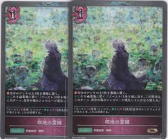 瞑地の霊園　２枚　BR・プレミアム　BP16　新たなる創世　シャドウバース　Shadowverse EVOLVE　ちゅうてつ　P20