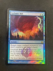 MTG サイクロンの裂け目 ボーダーレス FOIL 0419 PSA10 MTG サイクロンの裂け目 ボーダーレス FOIL 0419 PSA10 Cyclonic