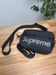 supreme　20SS　メッシュ　スモール　ショルダー　バッグ　ブラック