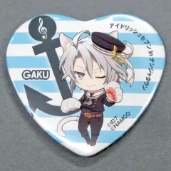【中古】バッジ・ピンズ(キャラクター) 八乙女楽 「アイドリッシュセブン in ナンジャタウン ～2nd Anniversary Festival～ ハート缶バッジコレクション」