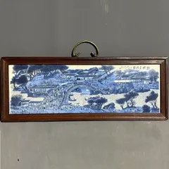 清明上河図　シルク高級掛け軸横タイプ　美品 Amazon.co.jp: 清明上河図 シルク高級掛け軸横タイプ : ホーム