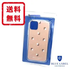 ブルーレーベルクレストブリッジ 新品ベージュ スマホケース iPhone15 BLUE LABEL CRESTBRIDGE - 【新品】ブルーレーベルクレスト