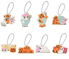 【中古】キーホルダー 全8種セット 「BONGBONGEE×MUZIK TIGER カプセルラバーマスコット」