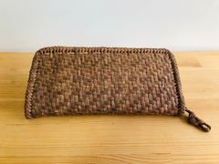 国産 山葡萄 財布 【奥会津編み組細工】