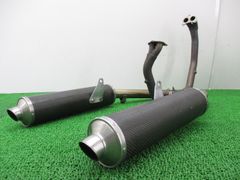 ホーネット250用のSP忠男製.スーパーコンバット ツーテールマフラー