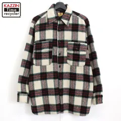 60s vintage MINNESOTA WOOLEN CO. チェック柄 ウール 長袖シャツ