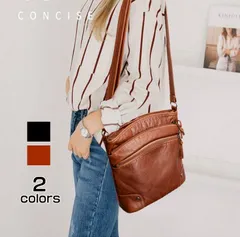 ショルダーバッグ レディース 大容量 レザー 軽い ミニショルダーバッグ 斜めがけ 2way おしゃれ 軽量 かばん マザーズショルダー コンパクト 黒 通勤 通学 fangsi02