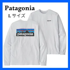 【76】Patagonia ロンT Lサイズ 38518 ホワイト 長
