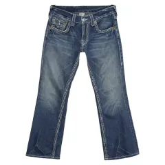 新品タグ付 トゥルーレリジョン JOHNNY デニムパンツ ユーズド加工 非売品 2025年最新】TRUE RELIGION メンズ デニム・ジーンズの人気