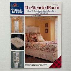 手芸本 洋書 お部屋を装飾 ステンシル アイデアブック STENCIL ROOM