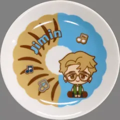 【中古】皿・茶碗 ジミン(BTS/防弾少年団) ドーナツデザインプレート 「一番くじ TinyTAN Dynamite」 ドーナツデザインプレート賞