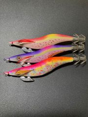 【状態良好】 アオリーQ NEO 3.5号 ネオ エギ エギセット Egi Squid Jig Calamari DUEL YO-ZURI EZ-Q AurieQ
