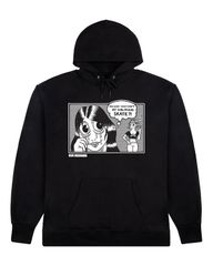 Thrasher x Toy Machine (スラッシャー トイマシーン ) パーカー プルオーバー Girlfriend Pullover Hoodie Black スケボー SKATE SK8 スケートボード