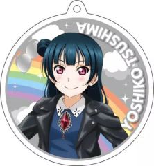 [중고] 잡화 쓰시마 요시코(사복 ver) 리플렉션 키홀더 [러브라이브! 선샤인!! The School Idol Movie Over the Rainbow]