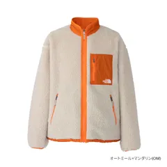 ザ・ノース・フェイス リバーシブルエクストリームパイルジャケット（ユニセックス） OM オートミール×マンダリン Sサイズ NP72333