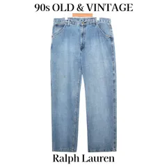 古着 90s ポロ ジーンズ カンパニー ペインター デニム パンツ インディゴ W36 当時物 ヴィンテージ ビンテージ 90年代のサムネイル