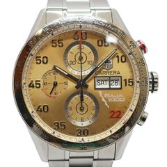 【天白】仕上済 タグホイヤー カレラ バハカリフォルニア CV2A1H.BA0796 400本限定 ベージュ メンズ SS 自動巻き 腕時計 男