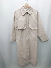 ◇ ⊇ PUBLUX 長袖 ロングコート サイズF ベージュ レディース E  【1411280033166】のサムネイル