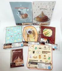【未開封】 コメダ珈琲 リングノート クリアファイルセット タオル 一番くじ 7点セット 【まとめ売り】