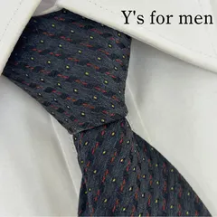 希少 ワイズフォーメン　80s ネクタイ 黒 希少 ワイズフォーメン 80s ネクタイ 黒 Y's for men（ワイズ