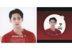 [중고] 코스터 민규 [플랫 가샤폰 SVT 아크릴 코스터 디스플레이 From PLEDIS ENTERTAINMENT SEVENTEEN]