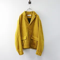 美品 2021AW サスクワァッチファブリックス Sasquatchfabrix. CORDUROY SPORTS JACKET L＼マスタード ジャケット メンズ【2400014581669】のサムネイル