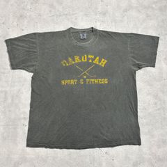 90s USA製 フェードブラック カレッジt レタードt ビンテージt 袖裾シングル anvil 古着