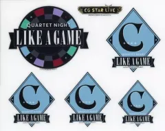 【中古】シール・ステッカー カミュ 転写シール 「うたの☆プリンスさまっ♪ CG STAR LIVE QUARTET NIGHT LIKE A GAME」