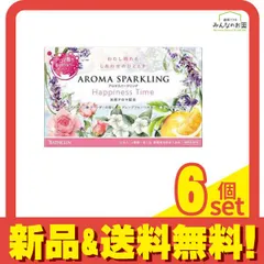 バスクリン アロマスパークリング Happiness Time 30g (×12包入) 6個セット まとめ売り