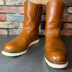 b0378 RED WING 866 90s 犬タグ ペコスブーツ 26.5cm
