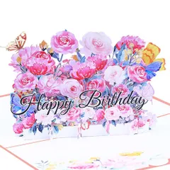 【迅速発送】バースデーカード 3D ポップアップバースデーカード 誕生日 立体 カード 封筒やメッセージカード付き ハッピーバースデーカード HAPPY BIRTHDAY ギフトカード お祝いカード グリーティングカード 子供 大人 おしゃれ
