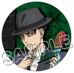 【中古】バッジ・ピンズ リヴァイ 描き下ろし缶バッジ 「進撃の巨人」