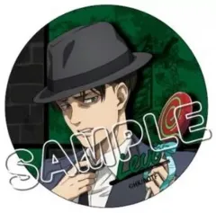 【中古】バッジ・ピンズ リヴァイ 描き下ろし缶バッジ 「進撃の巨人」