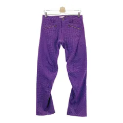 サイズ：31 OAKLEY オークリー  ストレッチパンツ スカル刺繍 ドット柄 パープル系 [240101466609] ゴルフウェア メンズ ストスト