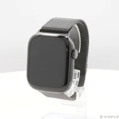 〔中古品〕 Apple Watch Series 10 GPS + Cellular 46mm スレートチタニウムケース スレートミラネーゼループ【258】