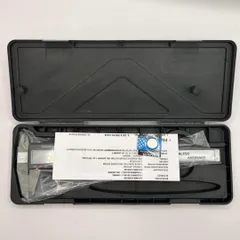 デジタルノギス ステンレス製 高精度 0.01mm単位測定 150mm mm/inch切替 電子ノギス デジタル測定器 ケース付 予備電池付き 工具 精密測定