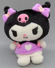 【中古】ぬいぐるみ クロミ ワンポイントハートシリーズ ぬいぐるみS 「サンリオキャラクターズ」