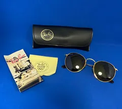 Ray-Ban レイバン サングラス W1674 ゴールド B&L ヴィンテージ ラウンド メタルフレーム べっ甲柄