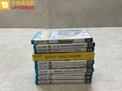 任天堂/Nintendo/ニンテンドー WiiU スプラトゥーン スーパーマリオメーカー ポッ拳 マリオカートマリオカート8 ニンテンドーランド 等 ソフト 10点セット