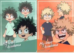 【中古】クリアファイル 緑谷出久＆爆豪勝己(幼少期) A4クリアファイルセット(2枚組) 「一番くじ 僕のヒーローアカデミア-二人のあこがれ-」 G賞