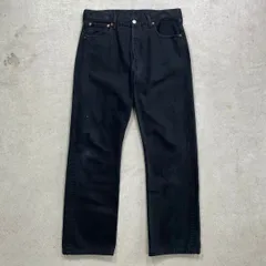 00年代 スペイン製 Levi's ユーロリーバイス 501-0165 ブラックデニムパンツ メンズW34 