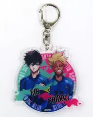 【中古】雑貨 糸師凛＆士道龍聖 アクリルキーホルダー 「ブルーロック くじメイト」 C-15賞