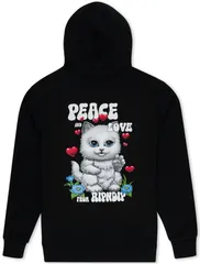 Ripndip Peace Love Ripndip Pullover Hoodie Black XL パーカー 送料無料のサムネイル
