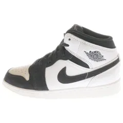 NIKE (ナイキ) AIR JORDAN 1 MID SE GS DIAMOND SHORTS エアジョーダン1ダイヤモンドショーツ ミッドカットスニーカー レディース DN4321-100 US4Y/23.0cm