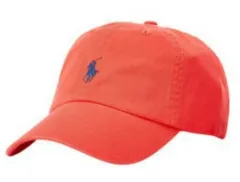 新品 polo POLO Ralph Lauren（ポロ） コットンチノボールキャップ トマト