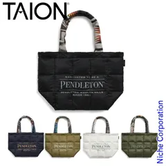 【新品】 バッグ タイオン PENDLETON x TAION リバーシブル ランチ トートバッグ M PDT-TON-223012