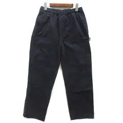 ステューシー STUSSY ブラッシュド ビーチ イージー パンツ Brushed Beach 116553 ネイビー 紺 Sのサムネイル