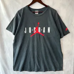90's NIKE AIR JORDAN プリントTシャツ 銀タグ USA製 黒 XL  A7044
