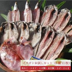 国産 無添加 熱海 干物セット 6種11枚　詰め合わせ　干物　熱海　無添加　国産